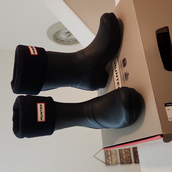 Hunter Shoes - Hunter Boots w/Fleece Inserts
